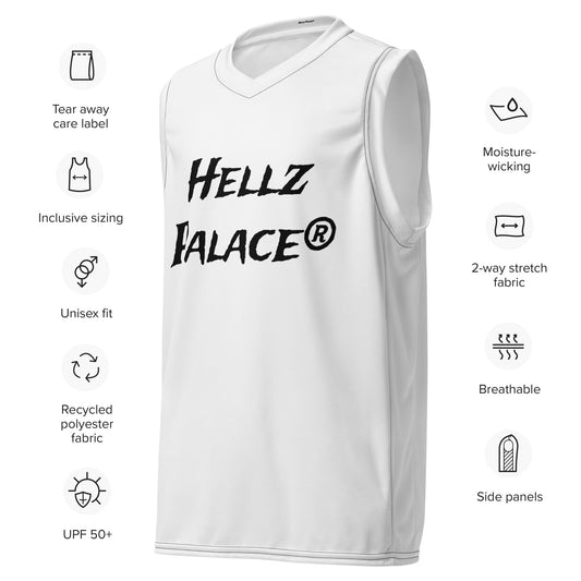 Hellz Palace® Brand unisex basketball jersey