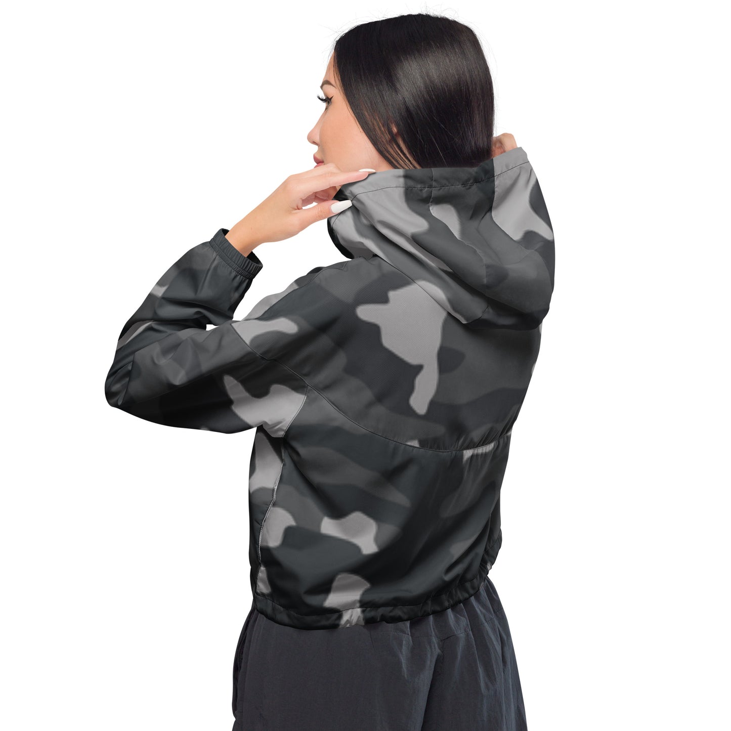 Hellz Palace® Brand Women’s cropped windbreaker