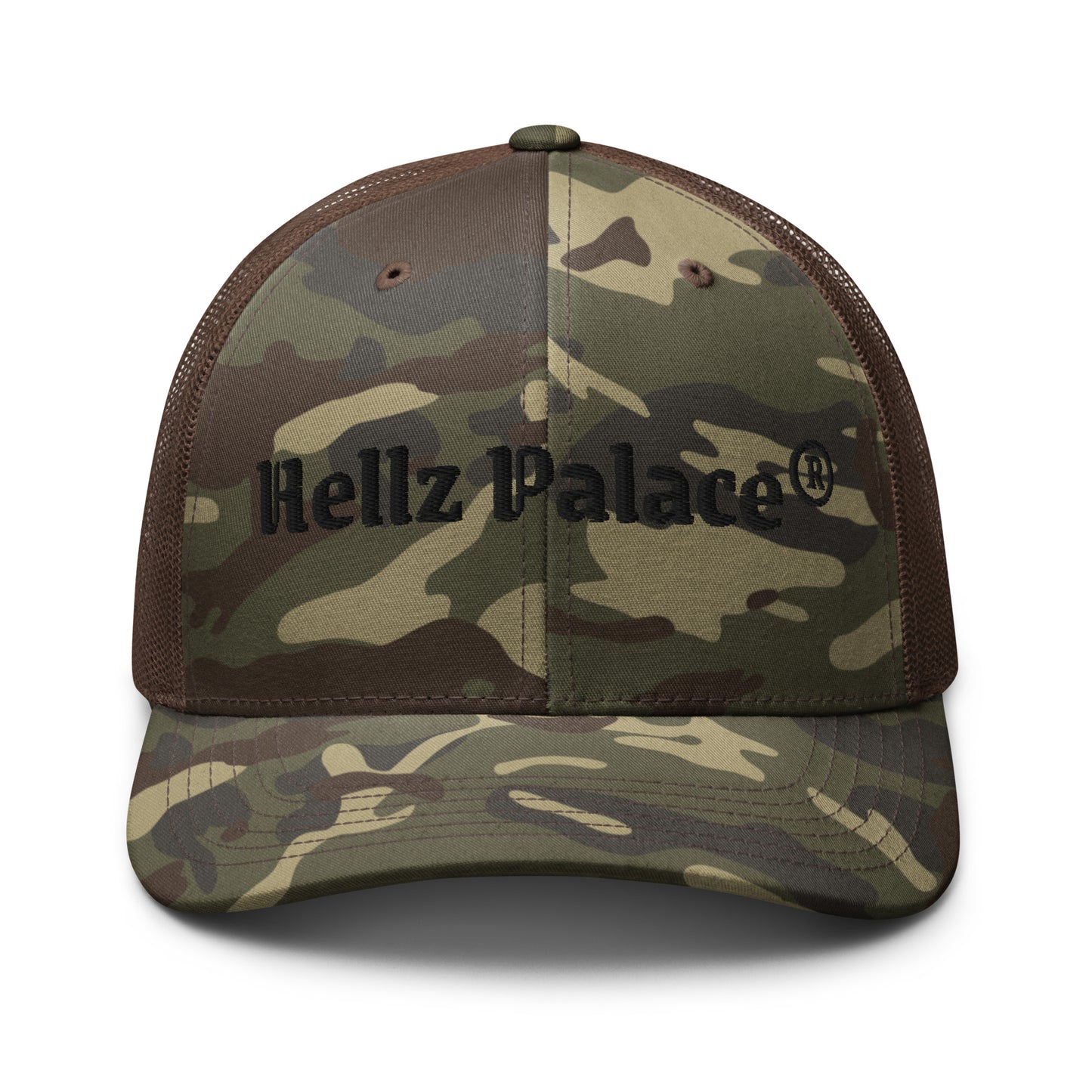 Hellz Palace® Camouflage trucker hat
