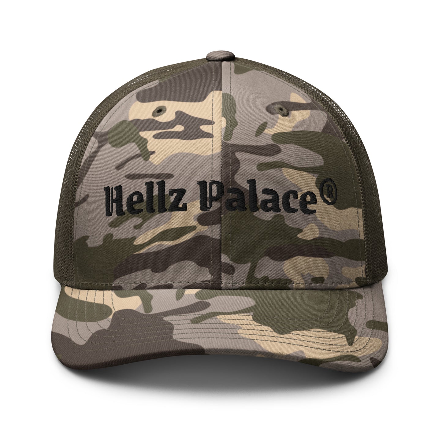 Hellz Palace® Camouflage trucker hat