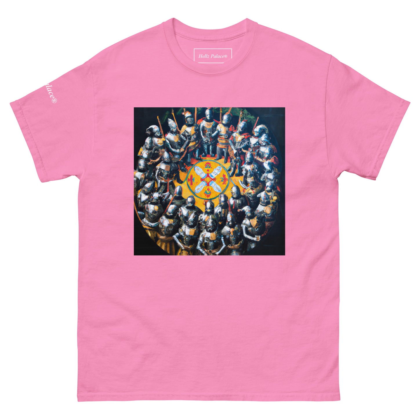 Hellz Palace® Brand Round Table Men's classic tee