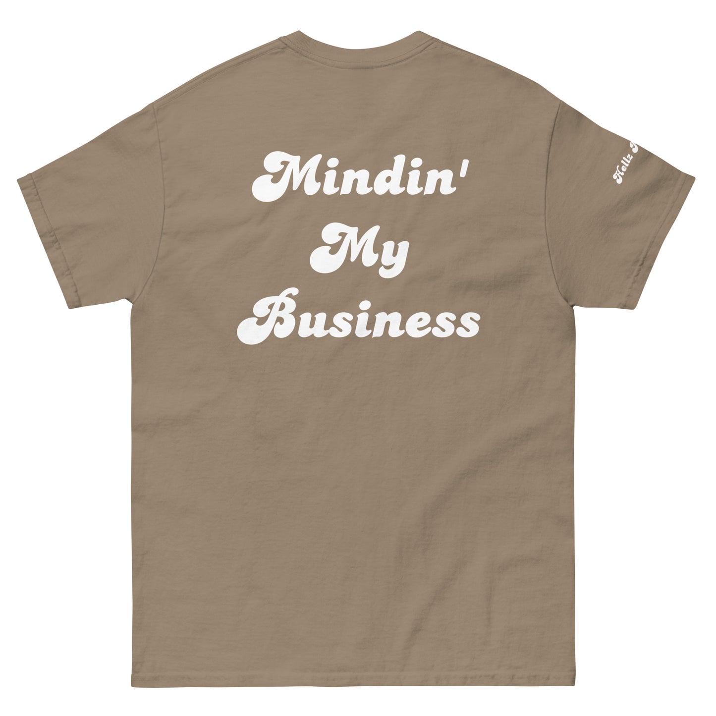 Hellz Palace® Brand Mindin' My Business Men's tee