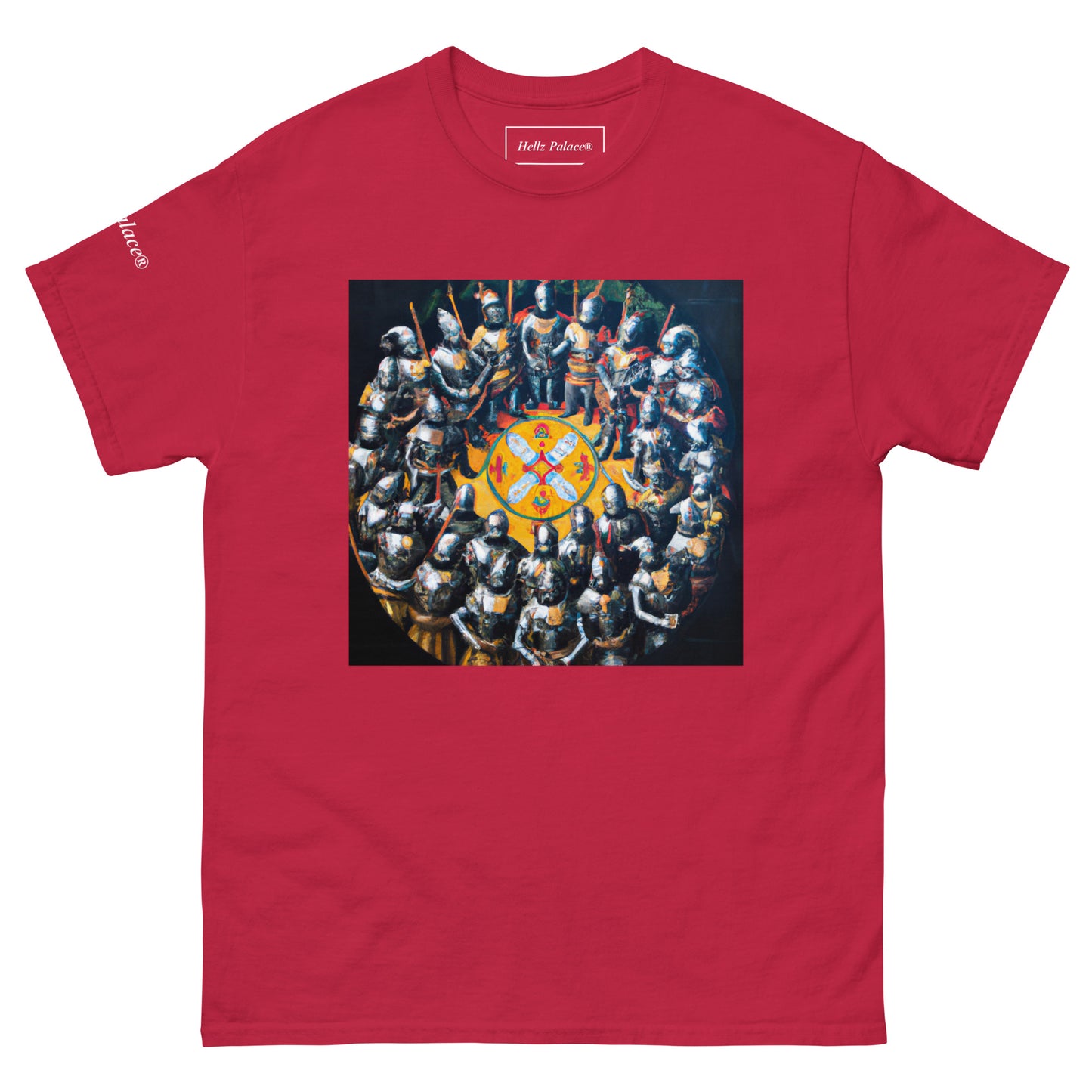Hellz Palace® Brand Round Table Men's classic tee
