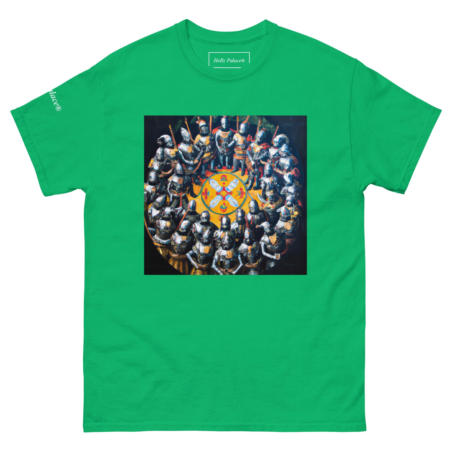 Hellz Palace® Brand Round Table Men's classic tee