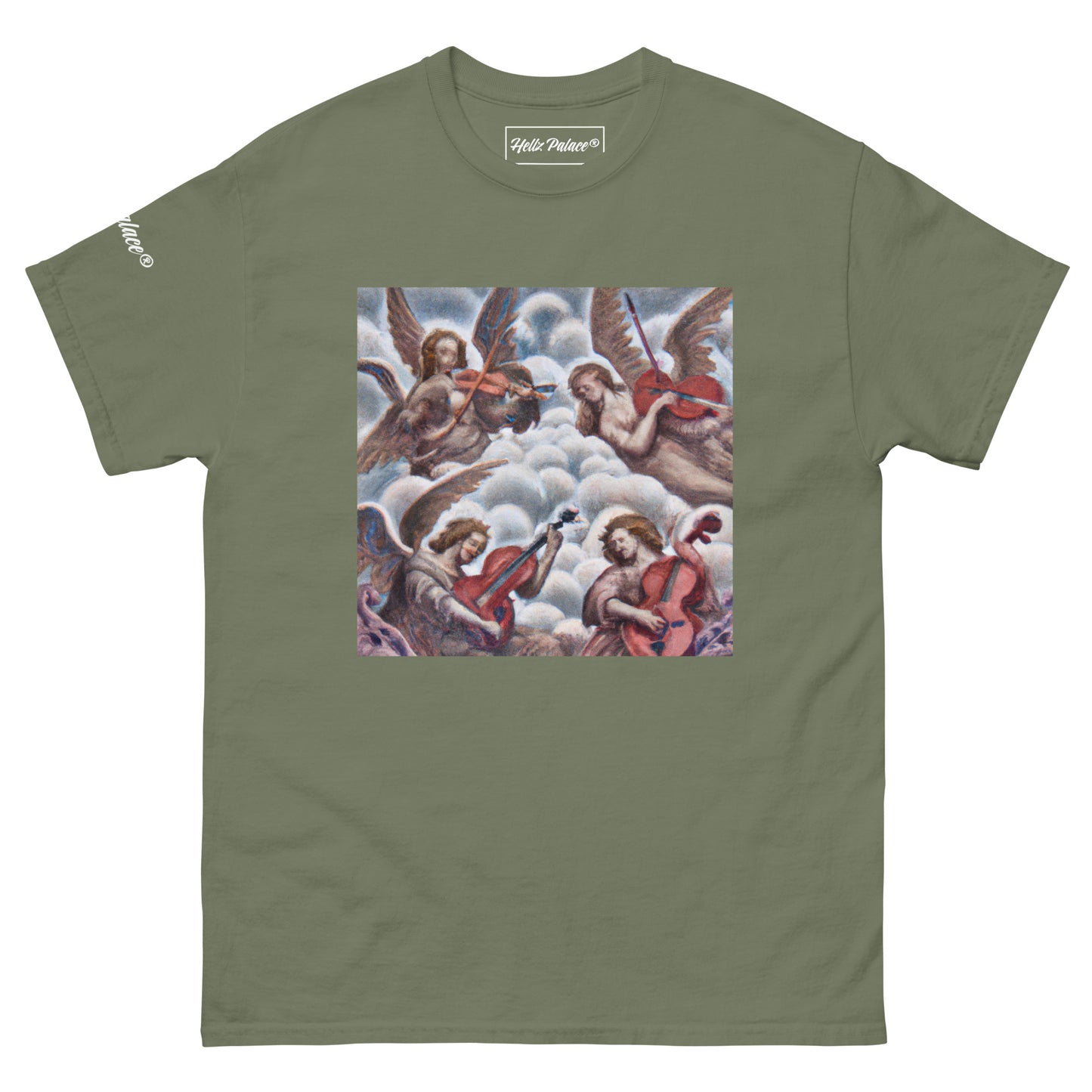 Hellz Palace® Brand Anghellic Men's classic tee