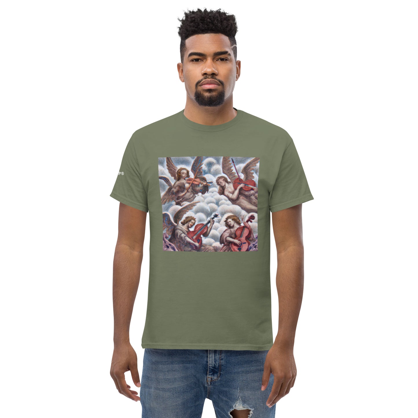 Hellz Palace® Brand Anghellic Men's classic tee