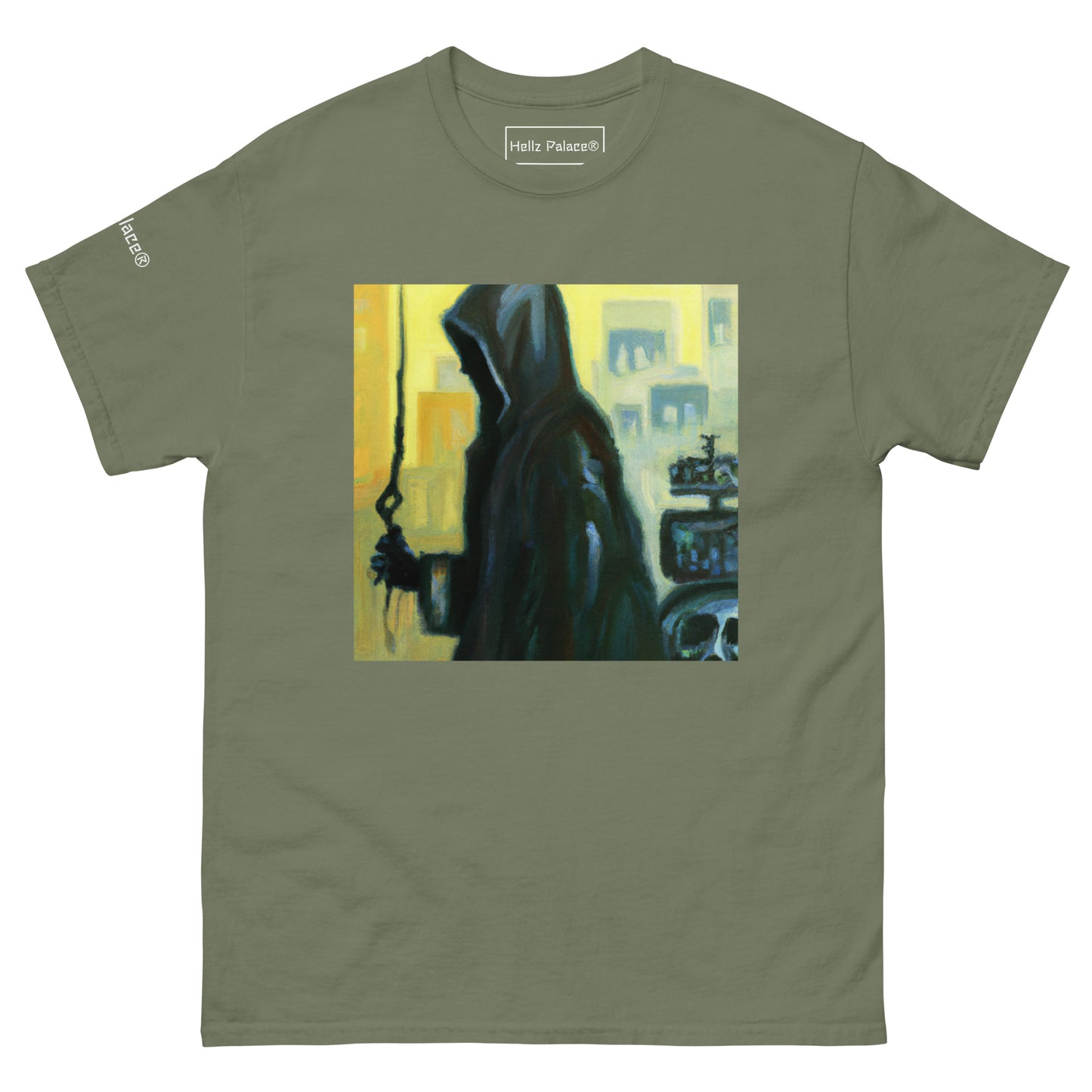 Hellz Palace® Brand Grim Men's tee