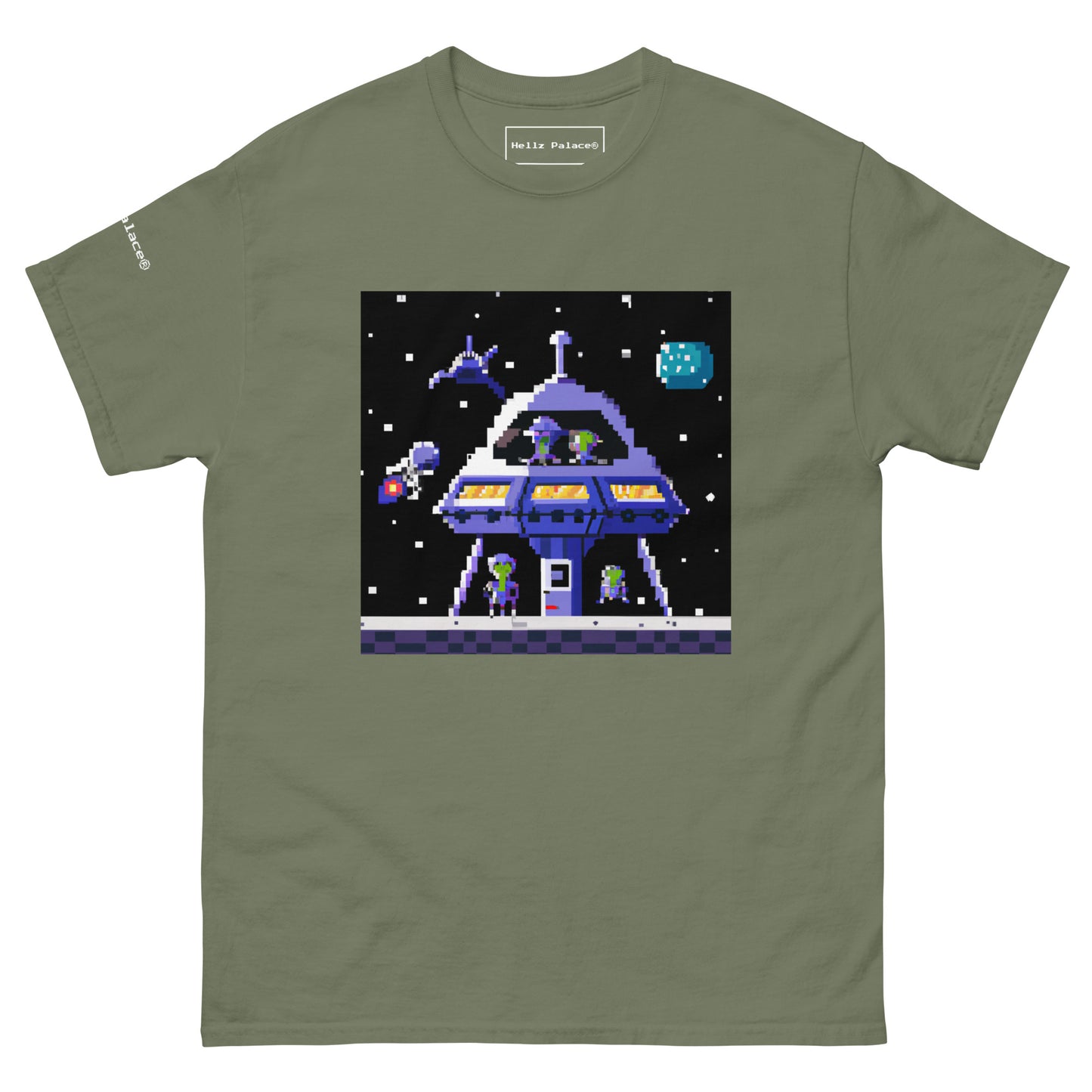 Hellz Palace® Brand To The Moon Men's tee