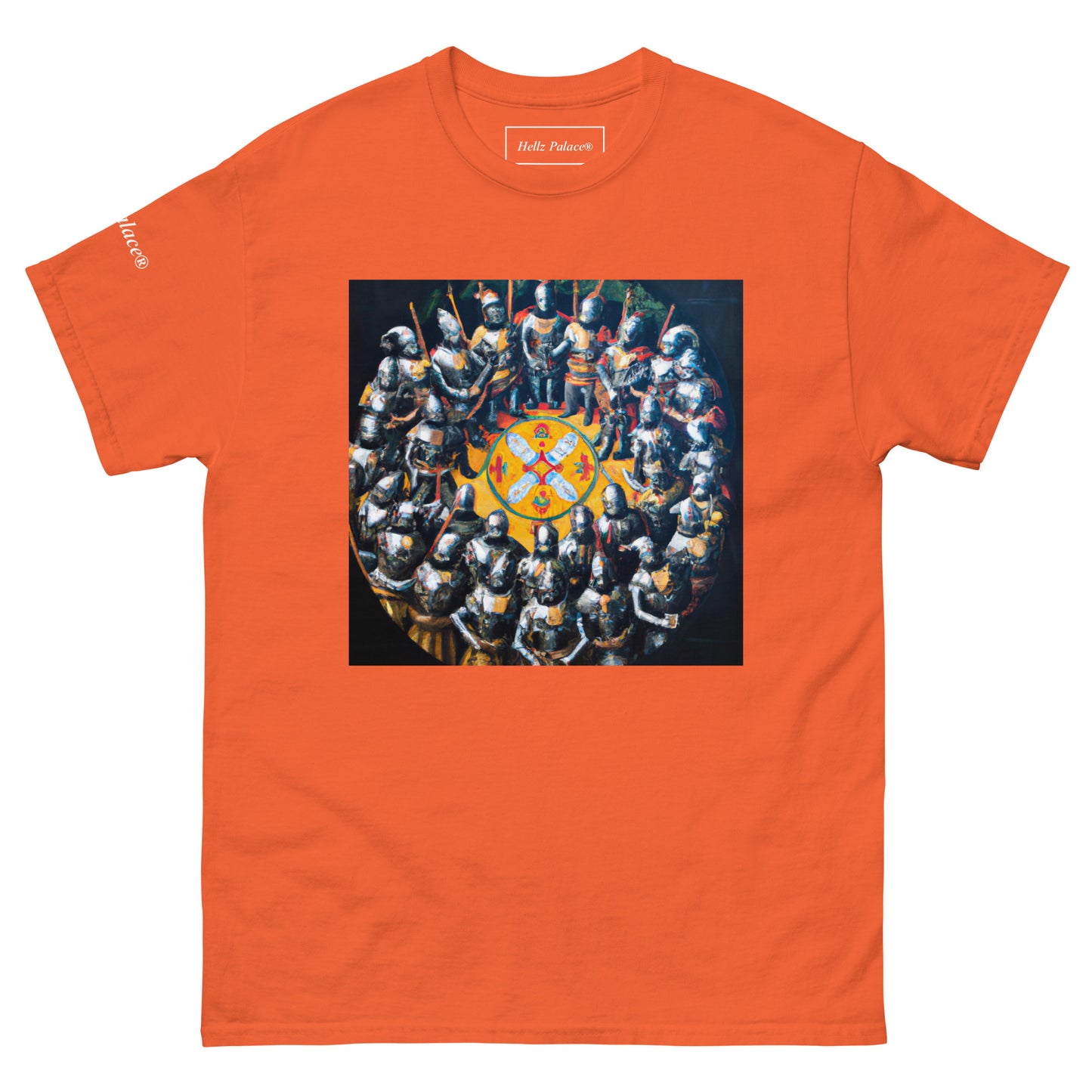 Hellz Palace® Brand Round Table Men's classic tee