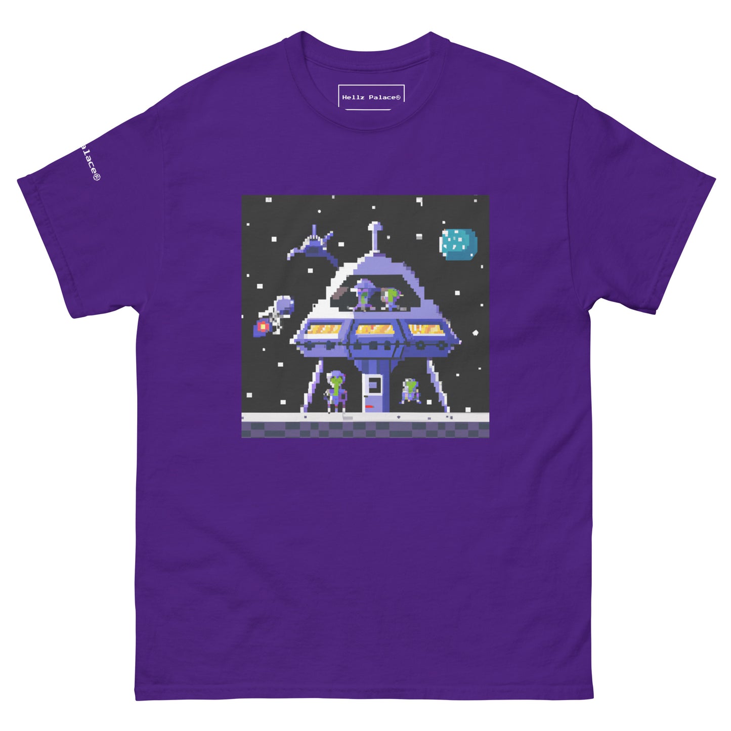 Hellz Palace® Brand To The Moon Men's tee