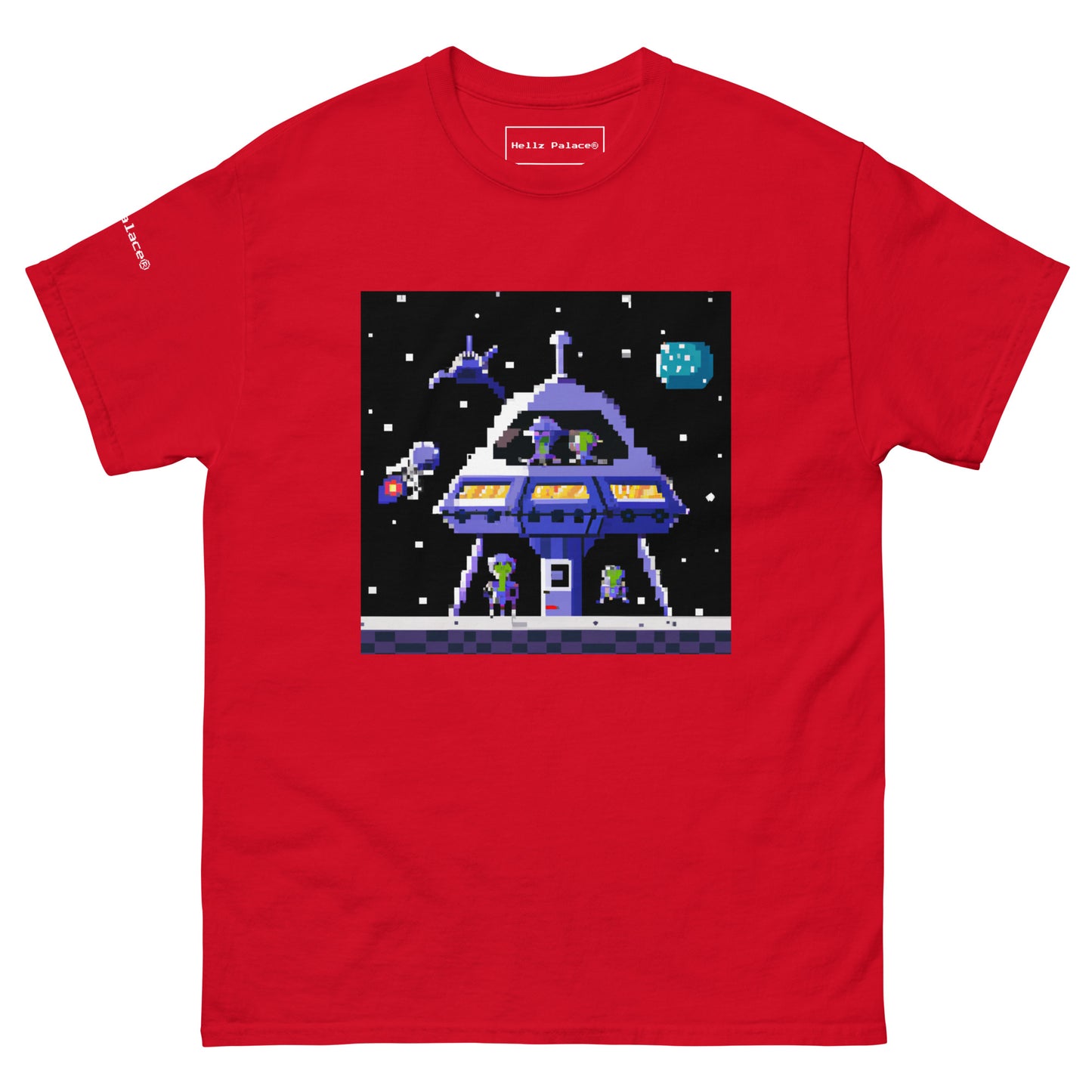 Hellz Palace® Brand To The Moon Men's tee