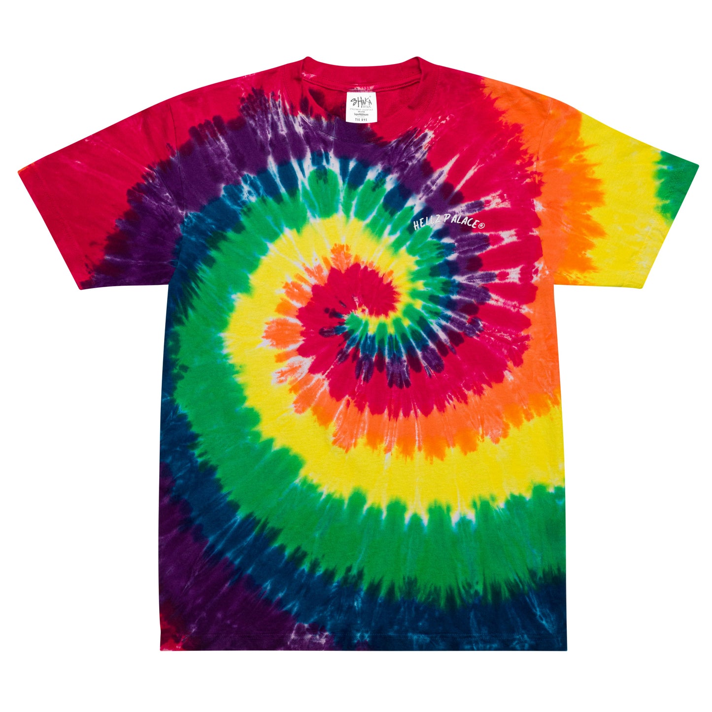 Hellz Palace® X Shaka Wear Oversized tie-dye t-shirt