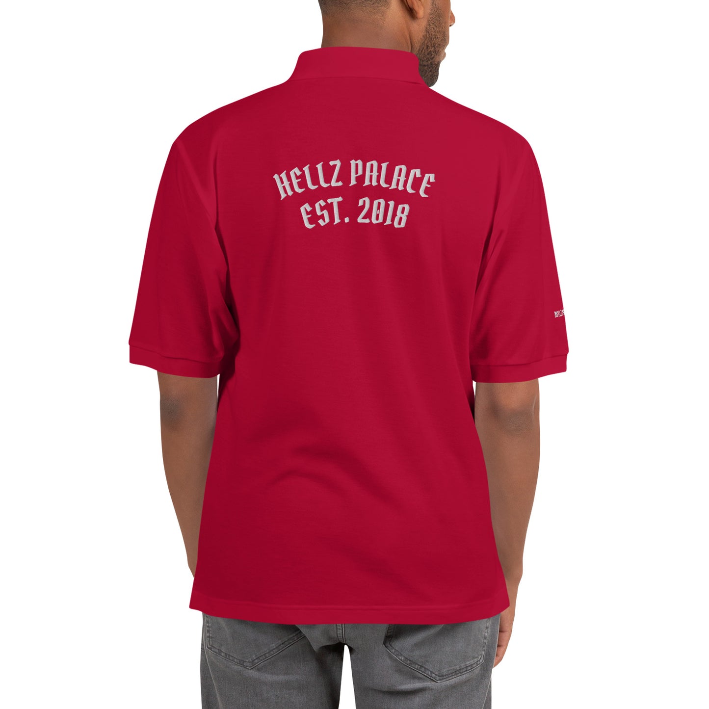 Hellz Palace® Brand EST. Men's Premium Polo