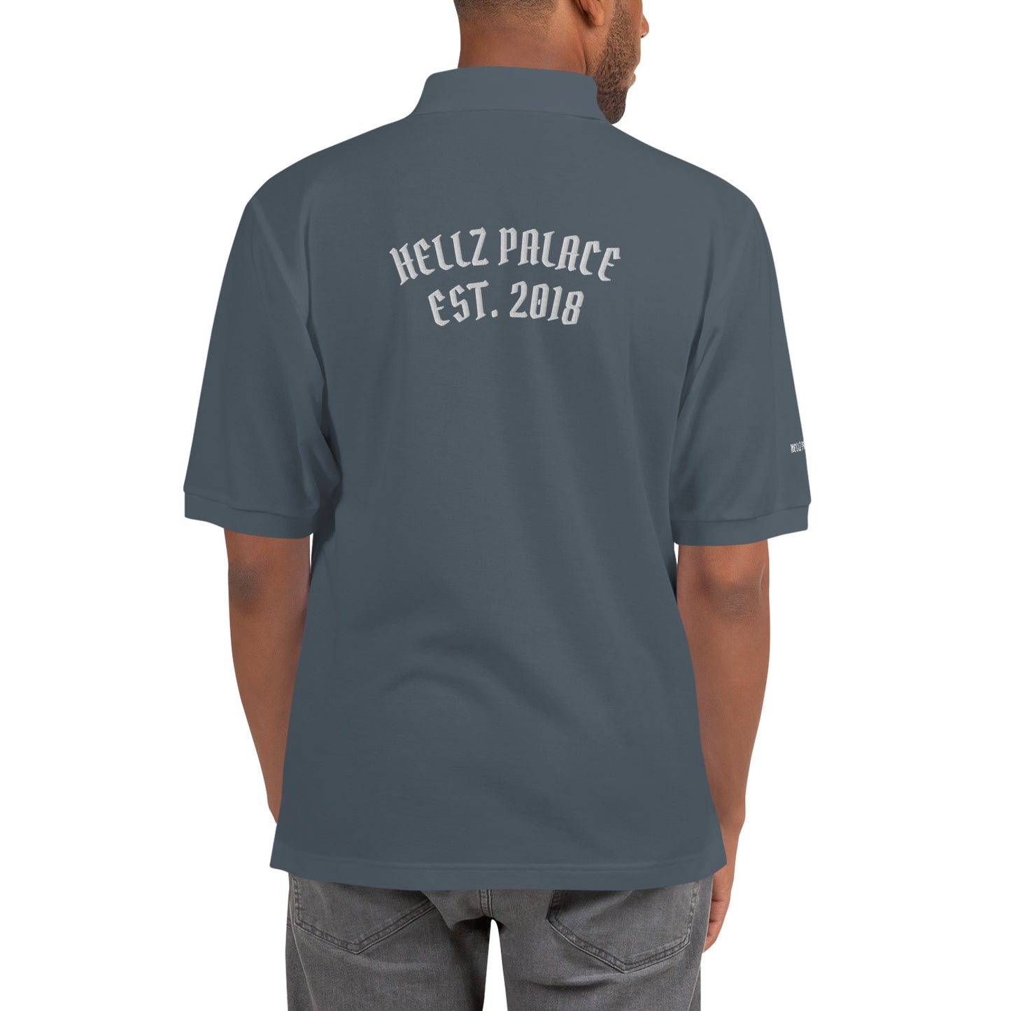 Hellz Palace® Brand EST. Men's Premium Polo