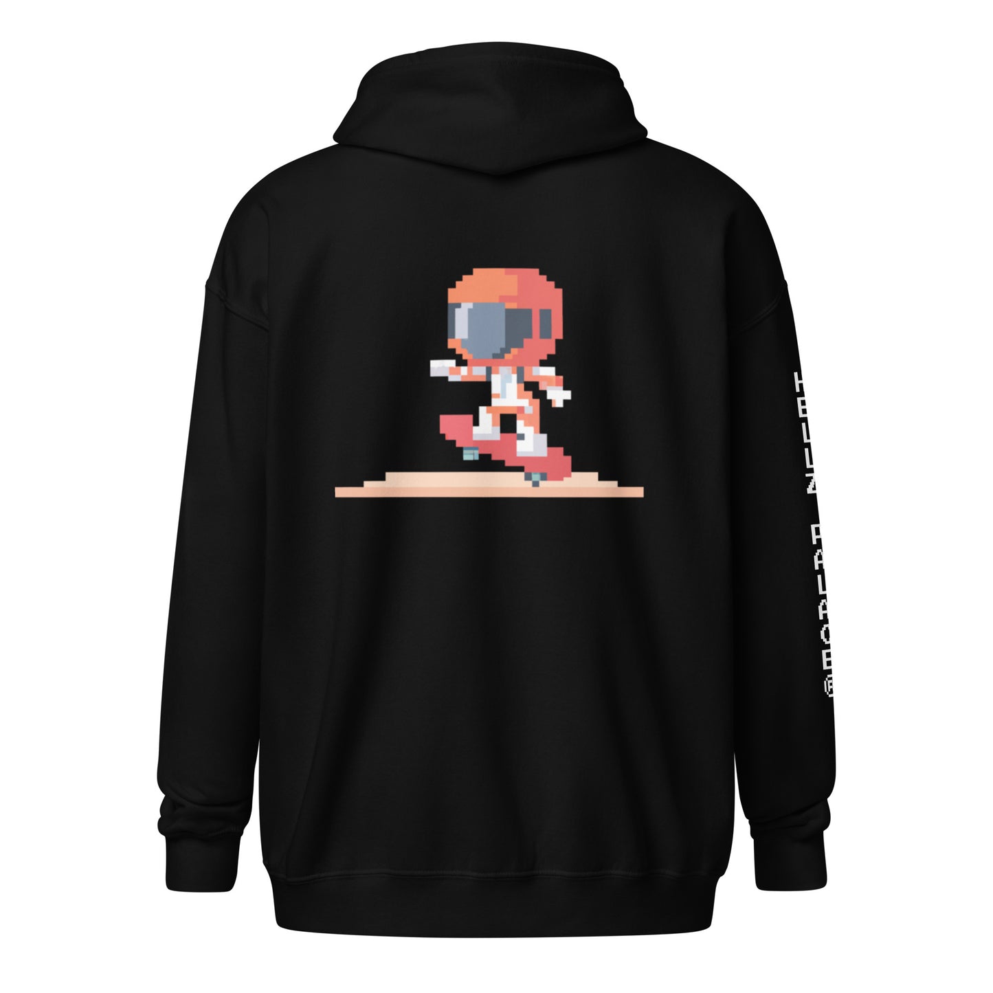 Hellz Palace® Brand Astronaut Unisex heavy blend zip hoodie