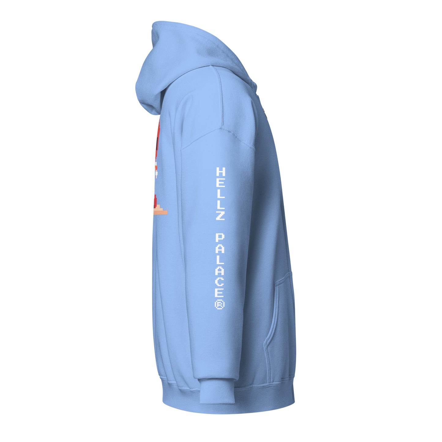 Hellz Palace® Brand Astronaut Unisex heavy blend zip hoodie