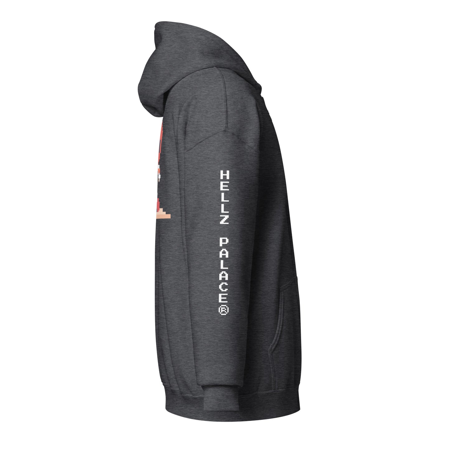Hellz Palace® Brand Astronaut Unisex heavy blend zip hoodie