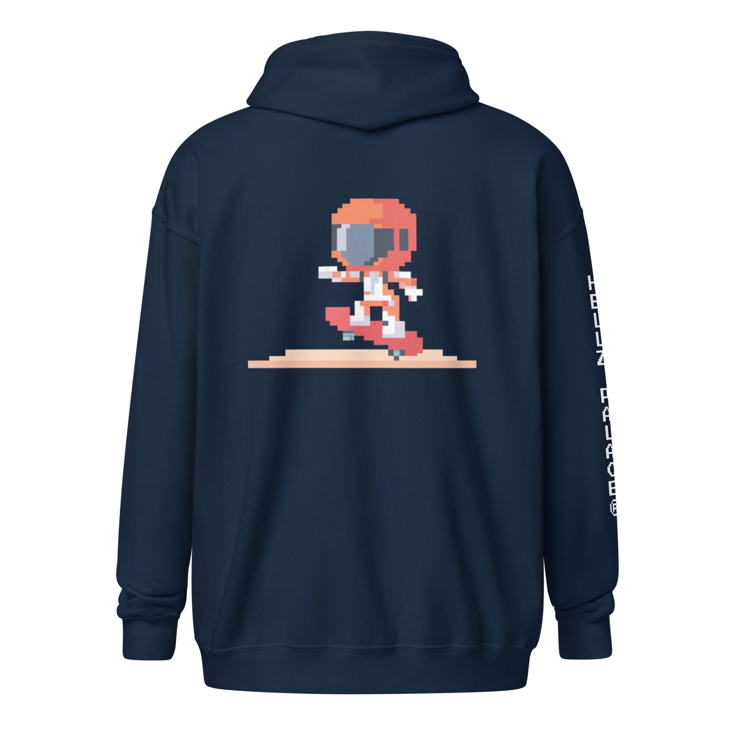 Hellz Palace® Brand Astronaut Unisex heavy blend zip hoodie