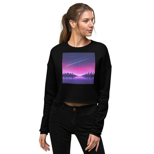 Hellz Palace® Brand Horizon Crop Sweatshirt