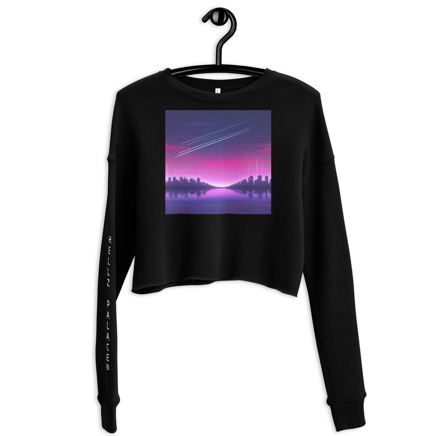 Hellz Palace® Brand Horizon Crop Sweatshirt