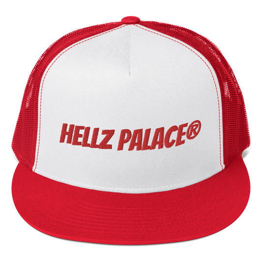 Hellz Palace® Brand Trucker Cap Red