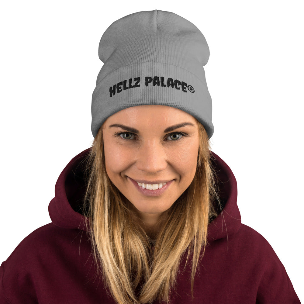Hellz Palace® Brand Embroidered Beanie