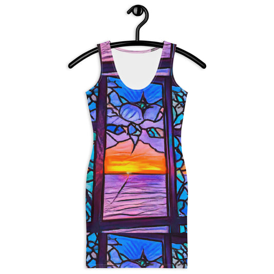 Hellz Palace® Brand Ocean View Bodycon dress
