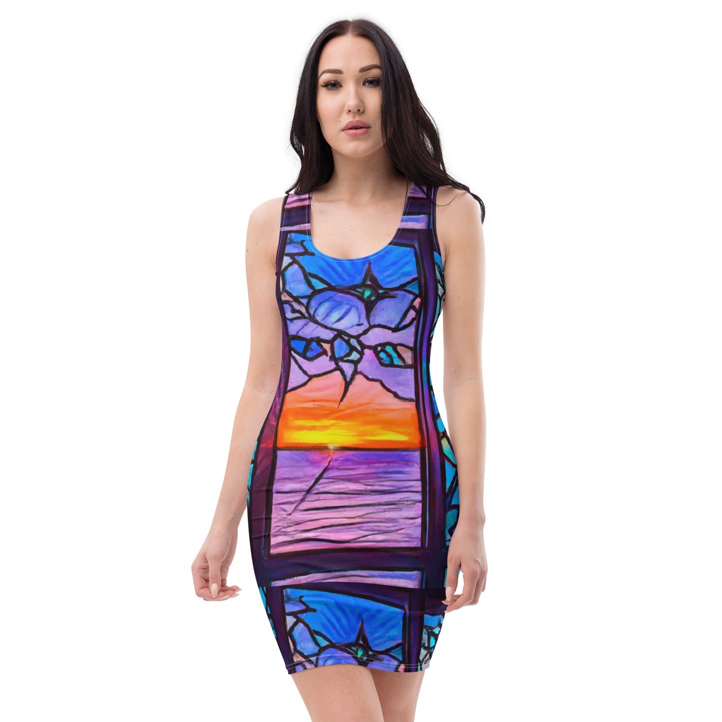 Hellz Palace® Brand Ocean View Bodycon dress