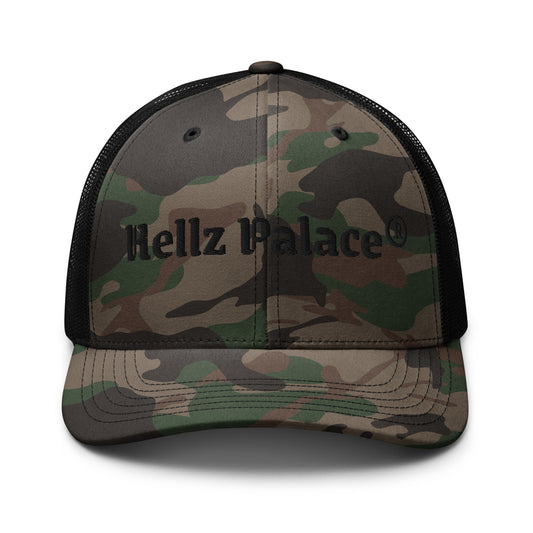 Hellz Palace® Camouflage trucker hat