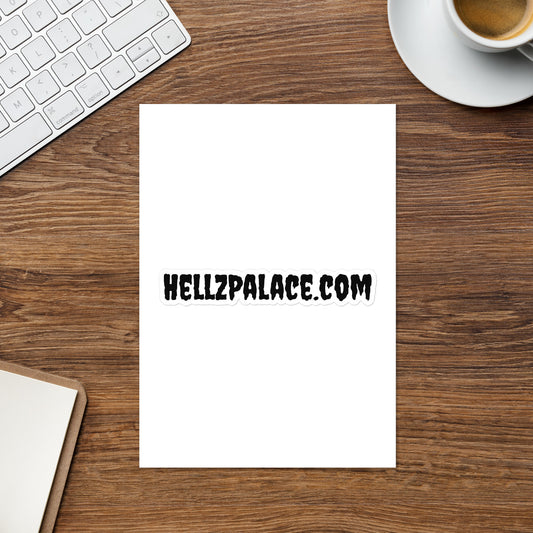 HellzPalace.com Sticker sheet