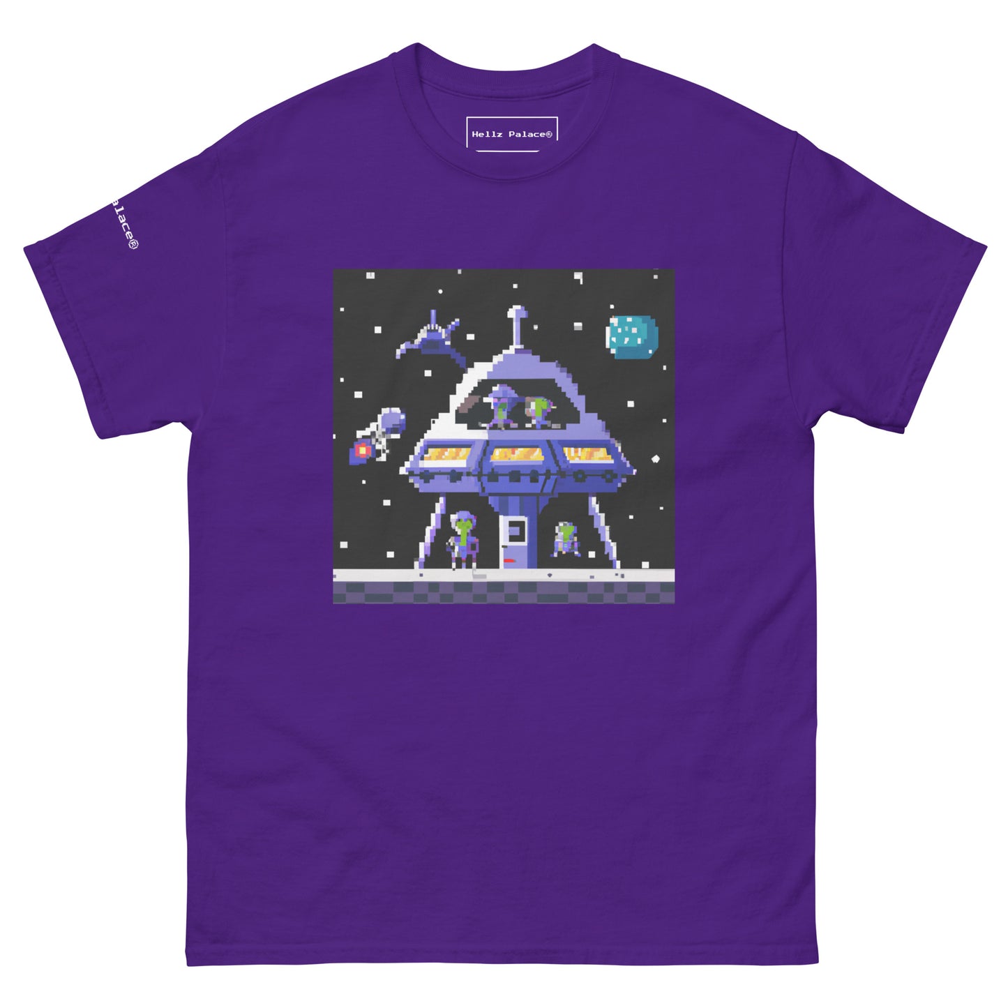 Hellz Palace® Brand To The Moon Men's tee
