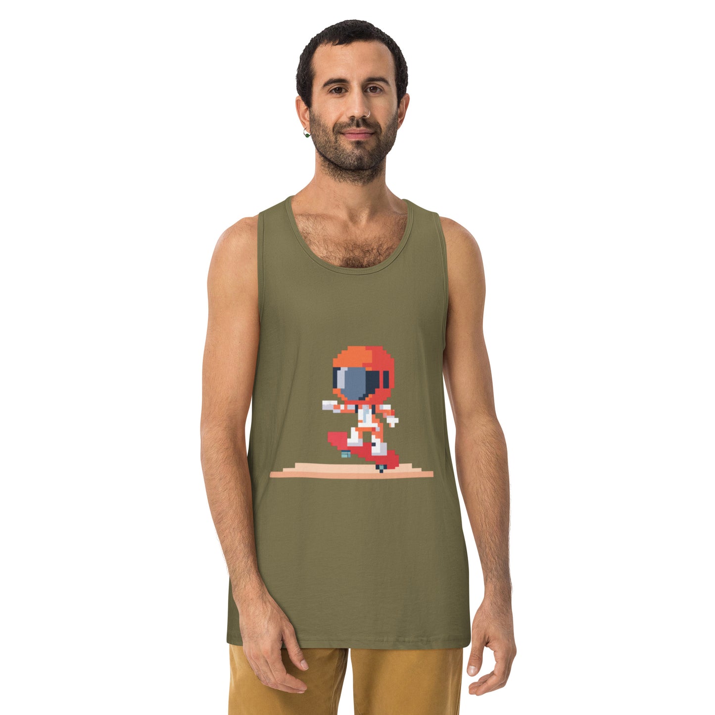 Hellz Palace® Brand Astronaut Men’s premium tank top