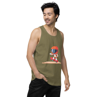 Hellz Palace® Brand Astronaut Men’s premium tank top