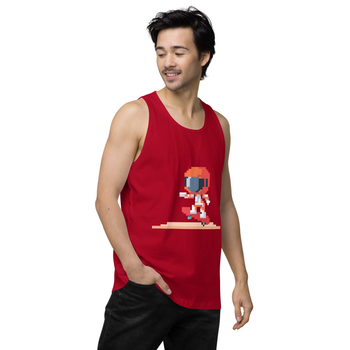 Hellz Palace® Brand Astronaut Men’s premium tank top