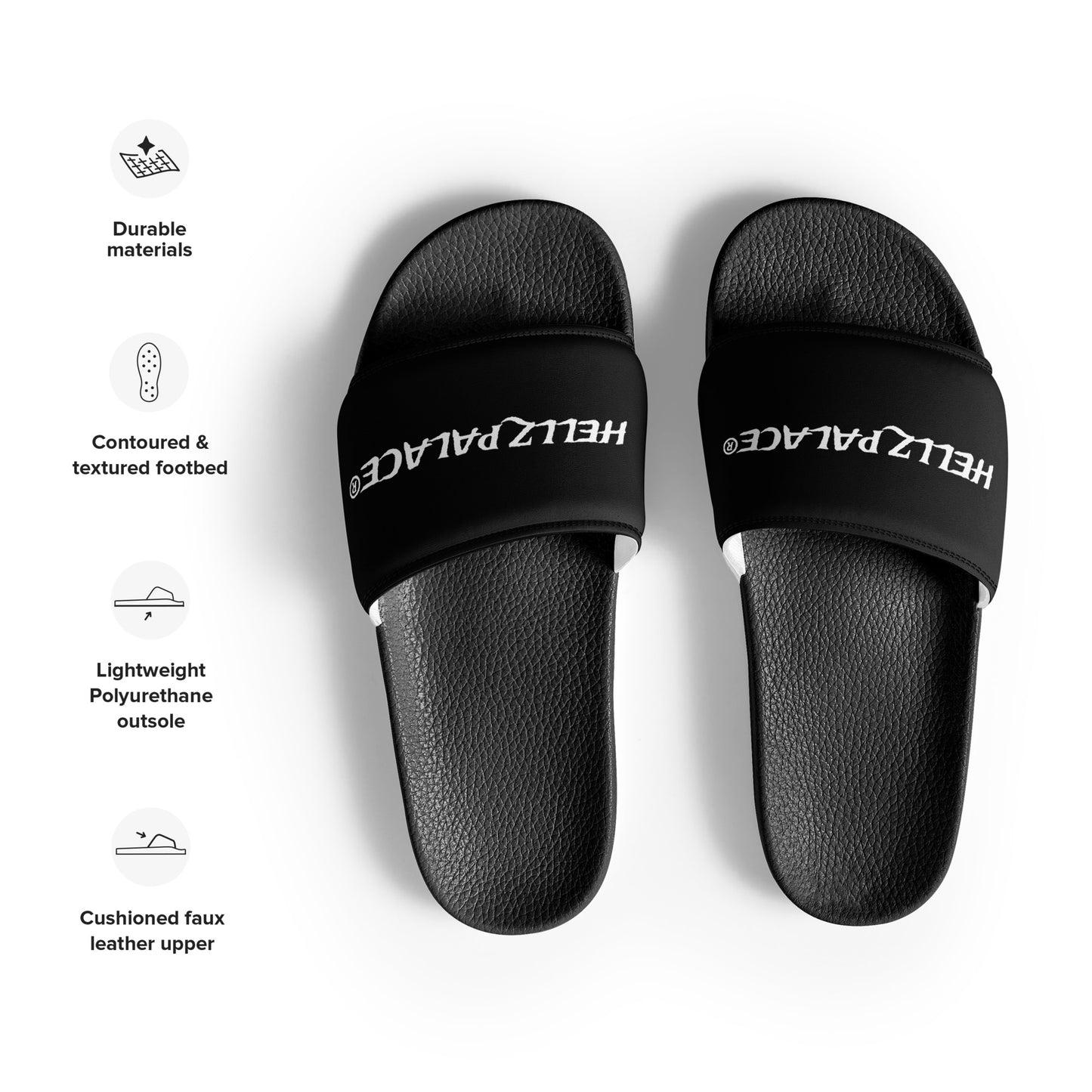 Hellz Palace® Brand Abyss Men's slides