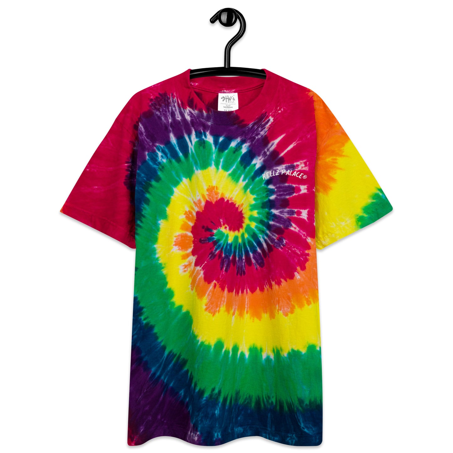 Hellz Palace® X Shaka Wear Oversized tie-dye t-shirt