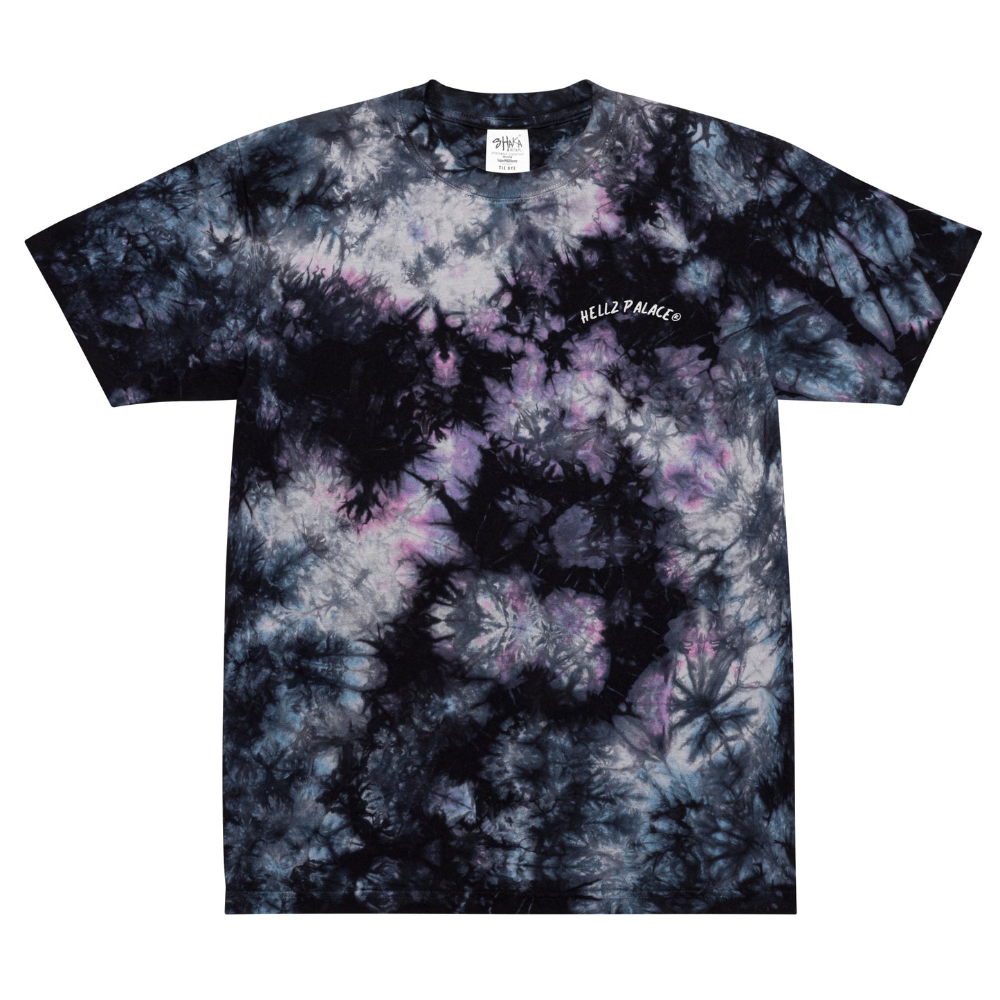 Hellz Palace® X Shaka Wear Oversized tie-dye t-shirt