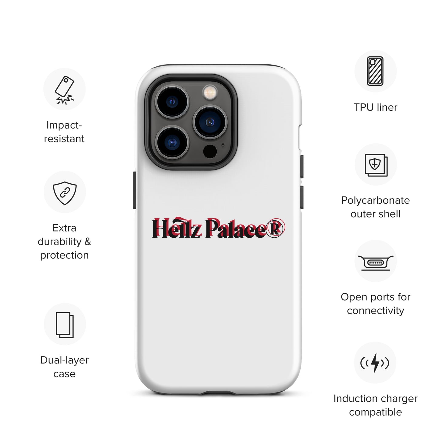 Hellz Palace® Brand Tough Case for iPhone®