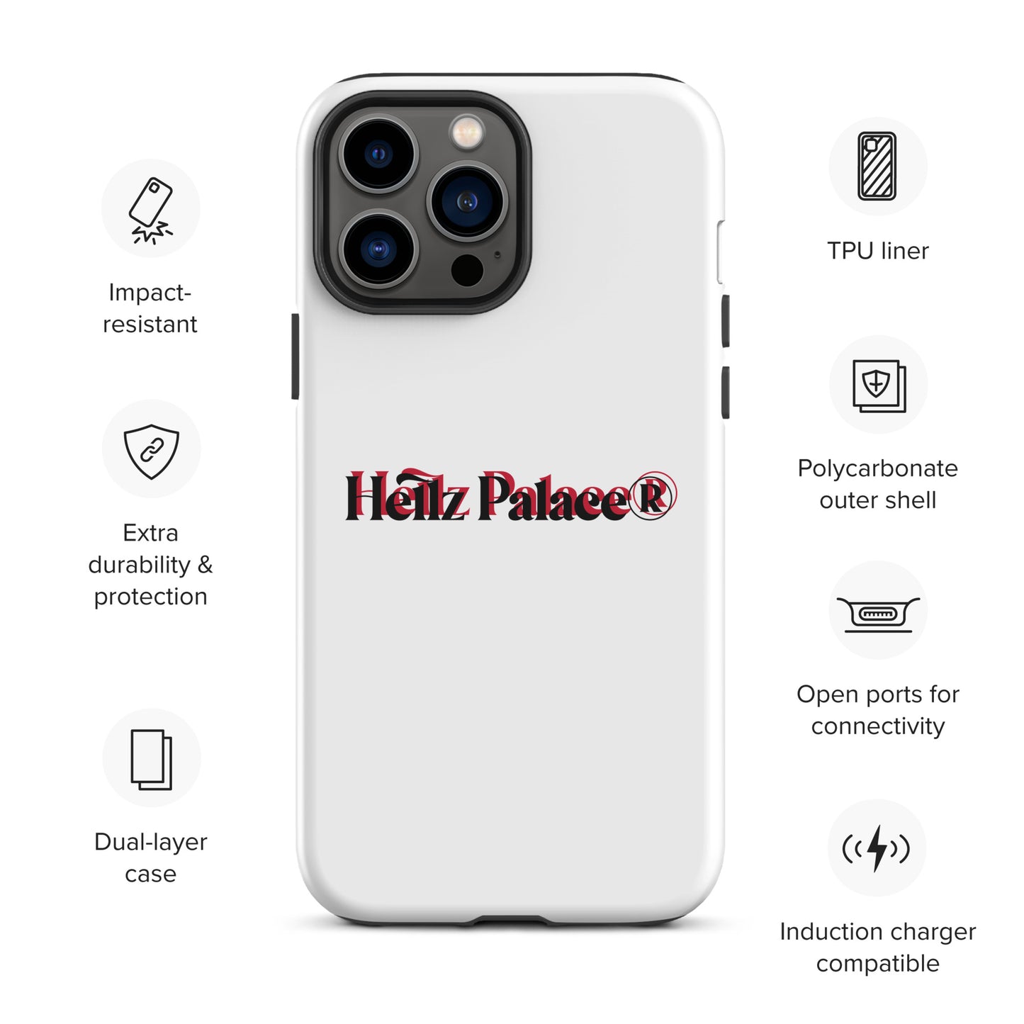 Hellz Palace® Brand Tough Case for iPhone®