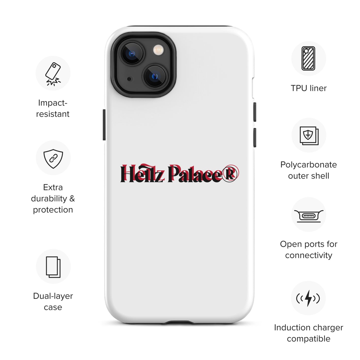 Hellz Palace® Brand Tough Case for iPhone®