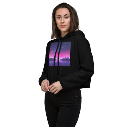 Hellz Palace® Brand Horizon Crop Hoodie