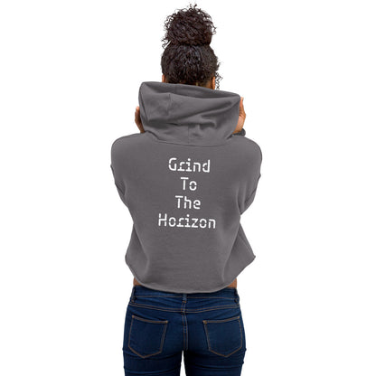 Hellz Palace® Brand Horizon Crop Hoodie