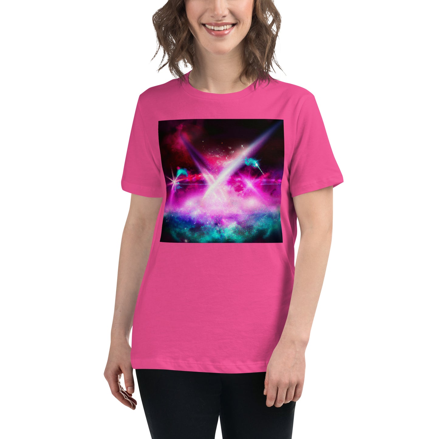 Hellz Palace® Brand Galactic Women's Relaxed T-Shirt