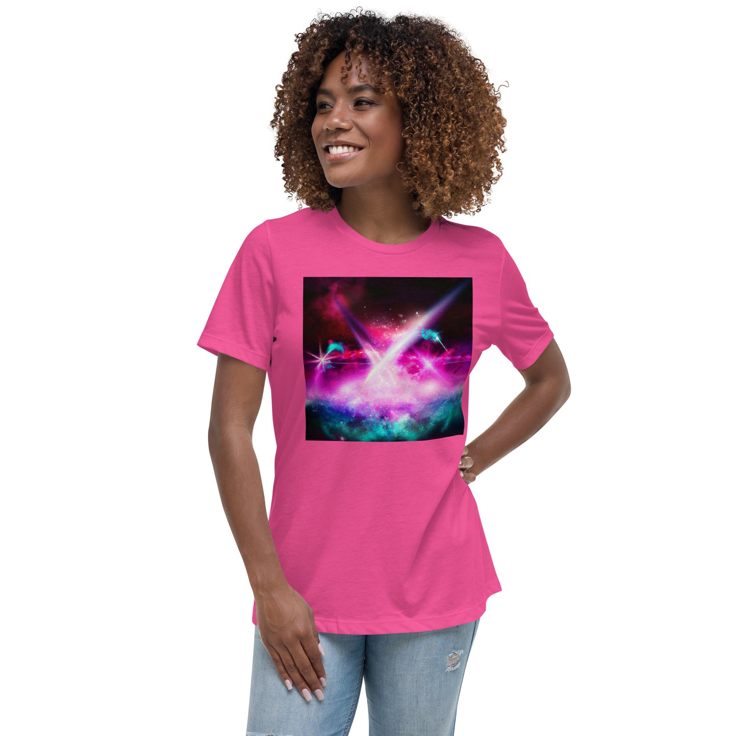 Hellz Palace® Brand Galactic Women's Relaxed T-Shirt