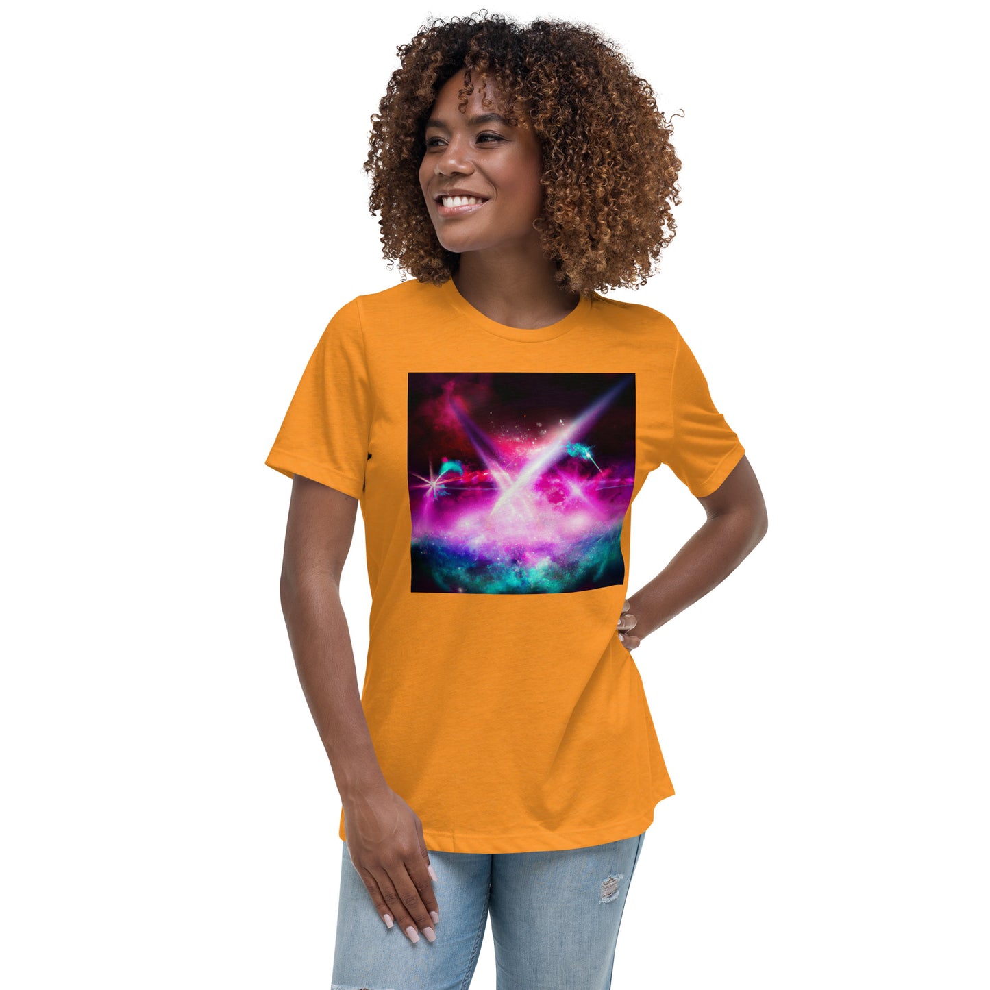 Hellz Palace® Brand Galactic Women's Relaxed T-Shirt