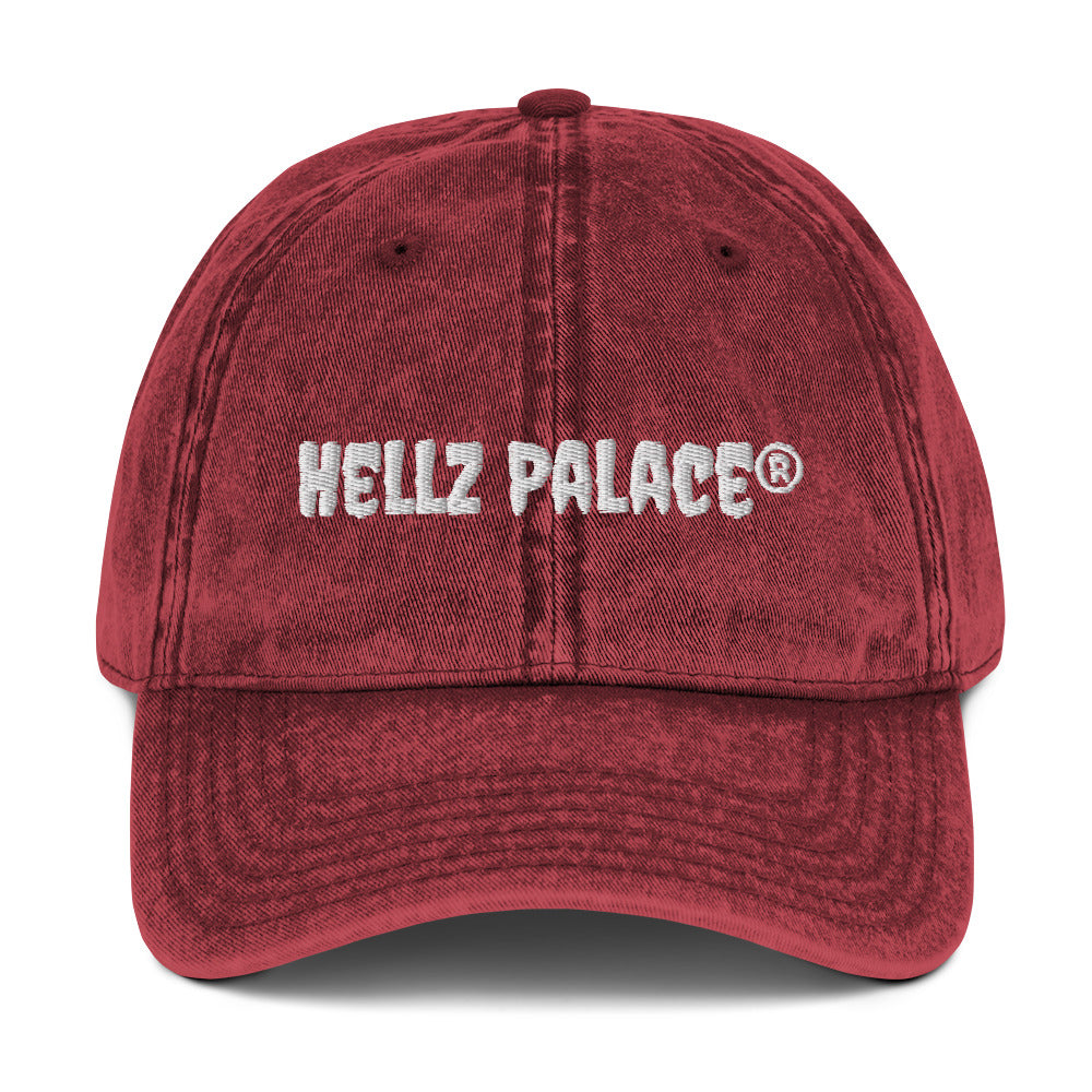 Hellz Palace® Brand Vintage Cotton Twill Cap