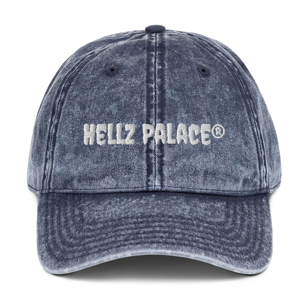 Hellz Palace® Brand Vintage Cotton Twill Cap